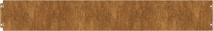 vidaXL vidaXL Obrzeża trawnikowe, 50 szt., 15x103 cm, giętkie, stal Corten 3