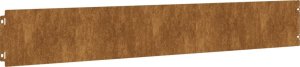 vidaXL vidaXL Obrzeża trawnikowe, 50 szt., 15x103 cm, giętkie, stal Corten 4