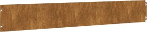 vidaXL vidaXL Obrzeża trawnikowe, 50 szt., 15x103 cm, giętkie, stal Corten 6