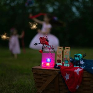 Seba/FR Skates Glo Pals, Kostki sensoryczne świecące w wodzie - Sammy, 4 szt. 3