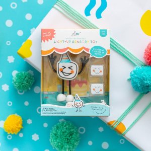 Soxo Glo Pals, Postać do kąpieli Party Pal - zestaw z dwiema kostkami sensorycznymi świecącymi w wodzie 9