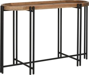 Bigbuy Home Console Home ESPRIT Drewno Metal 115 x 40 x 75 cm 1