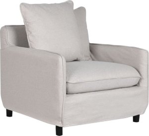 Bigbuy Home Fotel Home ESPRIT Beżowy 85 x 85 x 74 cm 1