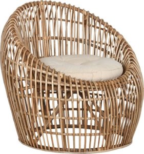 Bigbuy Home Zhradn stolika Home ESPRIT Bambus Rattan 70 x 70 x 74 cm 1