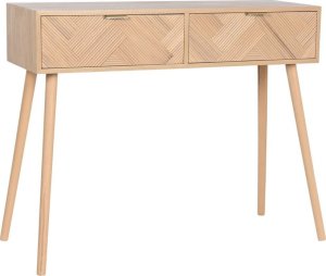 Bigbuy Home Konsola Home ESPRIT Żółty Drewno paulowni Drewno MDF 99 x 34 x 82 cm 1