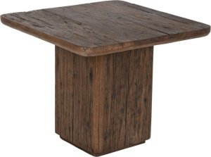 Bigbuy Home Stolik Home ESPRIT Brązowy Drewno z Recyklingu 61 x 61 x 50 cm 1