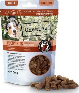 Chewies Chewies Lucky Bits Przysmak Dla Psa Jeleń & Kurczak 100g 1