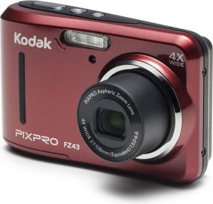 Aparat cyfrowy Kodak FZ43 czerwony 2