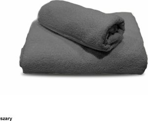 MALFINI GALWAY - Galway ręcznik CO/PES 400G 70X140 Steel Grey - szary - 70X140 cm-50X100 cm 70X140 cm 5