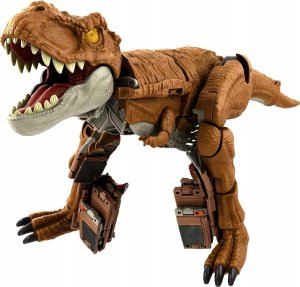 Figurka Mattel JURASSIC FIGURKA TYRANOZAUR T-REX TYRANOSAURUS 2W1 TRANSFORMACJA W AUTO 1