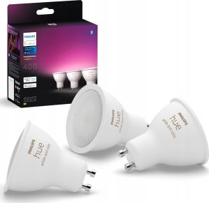 Signify Philips Hue White & Col. Amb. GU10 Dreierpack 3x350lm 1