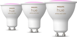 Signify Philips Hue White & Col. Amb. GU10 Dreierpack 3x350lm 2