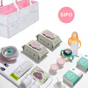 Zapf Organizer for diapers and baby accessories SIPO OF002, pink/grey 5