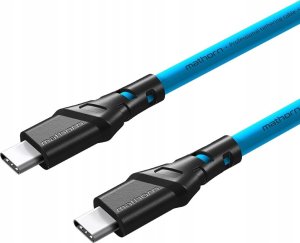 Kabel USB C2G Kabel fotograficzny Mathorn MTC-510 5m 10Gbps 60W USB C-C ArcticBlue 1