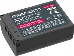 Akumulator Memorysolution Bateria Mathorn MB-242 Ultimate 2400mAh USB-C zamiennik BLX-1 1