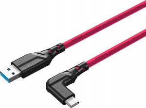 Kabel USB Eaton USB-A - USB-C 2 m Różowy (MTC-201M) 3