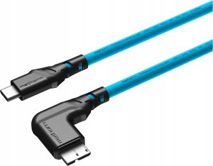 Kabel USB Eaton Kabel fotograficzny Mathorn MTC-531 5m 10Gbps USB C - MicroB 90° ArcticBlue 1