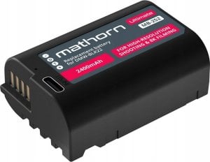 Akumulator Newell Bateria Mathorn MB-252 Ultimate 2400mAh USB-C zamiennik DMW-BLK22 1