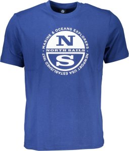 NORTH SAILS NIEBIESKI T-SHIRT MĘSKI Z KRÓTKIM RĘKAWEM NORTH SAILS S 1