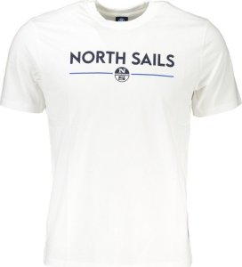 NORTH SAILS BIAŁY T-SHIRT MĘSKI Z KRÓTKIM RĘKAWEM NORTH SAILS S 1