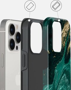 3MK Burga Tough Magsafe - obudowa ochronna do iPhone 15 Pro (Emerald Pool) 2