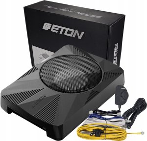 Subwoofer samochodowy Axton ETON, USB8AR, 20 cm žemų dažnių kolonėlė su stiprintuvu 1