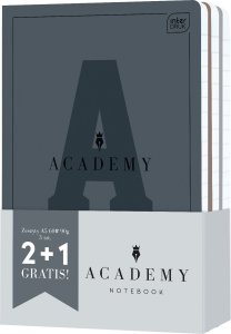 Interdruk Zeszyt A5/60K linia Academy (3szt) 2