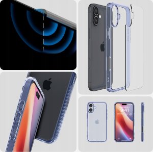 Spigen Ultra Hybrid, sky crystal - iPhone 6.7" 2024 6