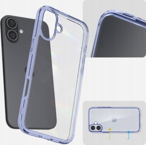 Spigen Ultra Hybrid, sky crystal - iPhone 6.7" 2024 8