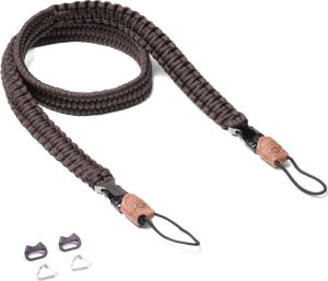 Canyon C-ROPE Kameragurt Traveler aus Paracord 100cm Dark Coffee retail 1