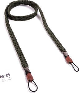 BCB C-ROPE Kameragurt Traveler aus Paracord 140cm Military Olive retail 1