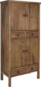 Bigbuy Home Szafa Home ESPRIT Naturalny 80 x 40 x 176 cm 1