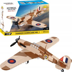 Cobi COBI 5866 Historical Collection WWII Samolot Hawker Hurricane Mk.1 138 klocków 2