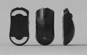 Mysz Forev Bezprzewodowa mysz gamingowa Darmoshark M3s (czarny) 6