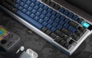 Klawiatura Blitzwolf Bezprzewodowa Klawiatura gamingowa Darmoshark K8 EF switch (czarna) 5