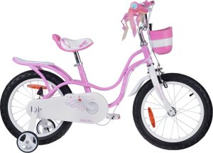 Royalbaby RoyalBaby Rower 16" Little Swan retro dziecięcy koszyk kółka boczne RB16-18 2