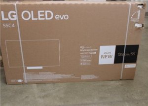 Telewizor LG SALE OUT. LG OLED55C41LA 55" (139 cm) OLED evo C4 4K Smart TV, DAMAGED PACKAGING one size 1