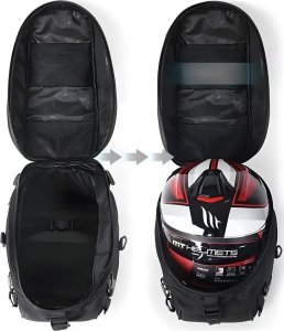 Basil Plecak usztywniany na motor pokrowiec wodoodporny, paski do mocowania, paski do plecaka 7