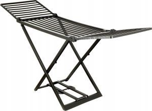 ProGarden Suszarka na pranie czarna rozkładana XXL 208 cm 2