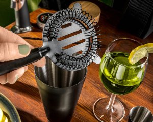 Gadget Master Zestaw barmański z wędzeniem whisky DELUXE 2w1 8