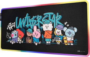 Harry Potter BT21 - Mata gamingowa / na biurko XXL z podświetleniem LED (90 x 40 cm) 1