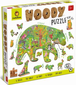 Lisciani Puzzle Ludattica &quot;Woody Puzzle - Forest&quot; 1