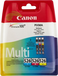 Canon Canon oryginalny ink / tusz CLI-526 CMY, 4541B019, CMY, blistr z ochroną, 9ml, multi pack 1