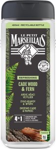 Le Petit Marseillais Żel pod prysznic 4w1 dla mężczyzn Drzewo Cade & Paproć 400ml 3
