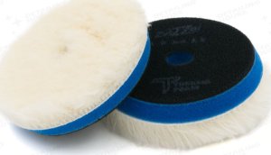 Royal Pads ZviZZer Thermo Wool Pad Blue 90/30/80 - pad polerski z naturalnej wełny 1