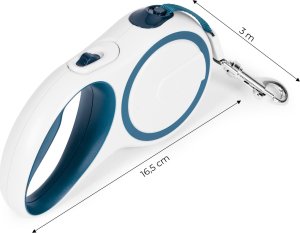 PETSTORY Smycz 3m dla psa lub kota automatyczna z blokadą 7