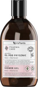 Elfa Pharm VIS PLANTIS Pharma Care Naturalny żel pod prysznic Róża + Proteiny 500 ml 1