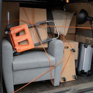 neutralna linia produktów Black&Decker - Lina transportowa z elementami odblaskowymi + nawijak 4mm / 20m 4