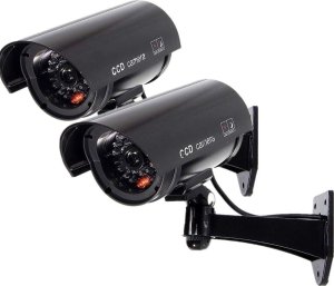 OEM Atrapa kamery tubowej czarna LED AT-1B-B 3