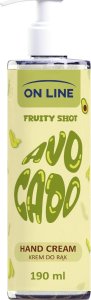 Forte Sweeden ON LINE Fruity Shot Krem do rąk Awokado 190 ml 1